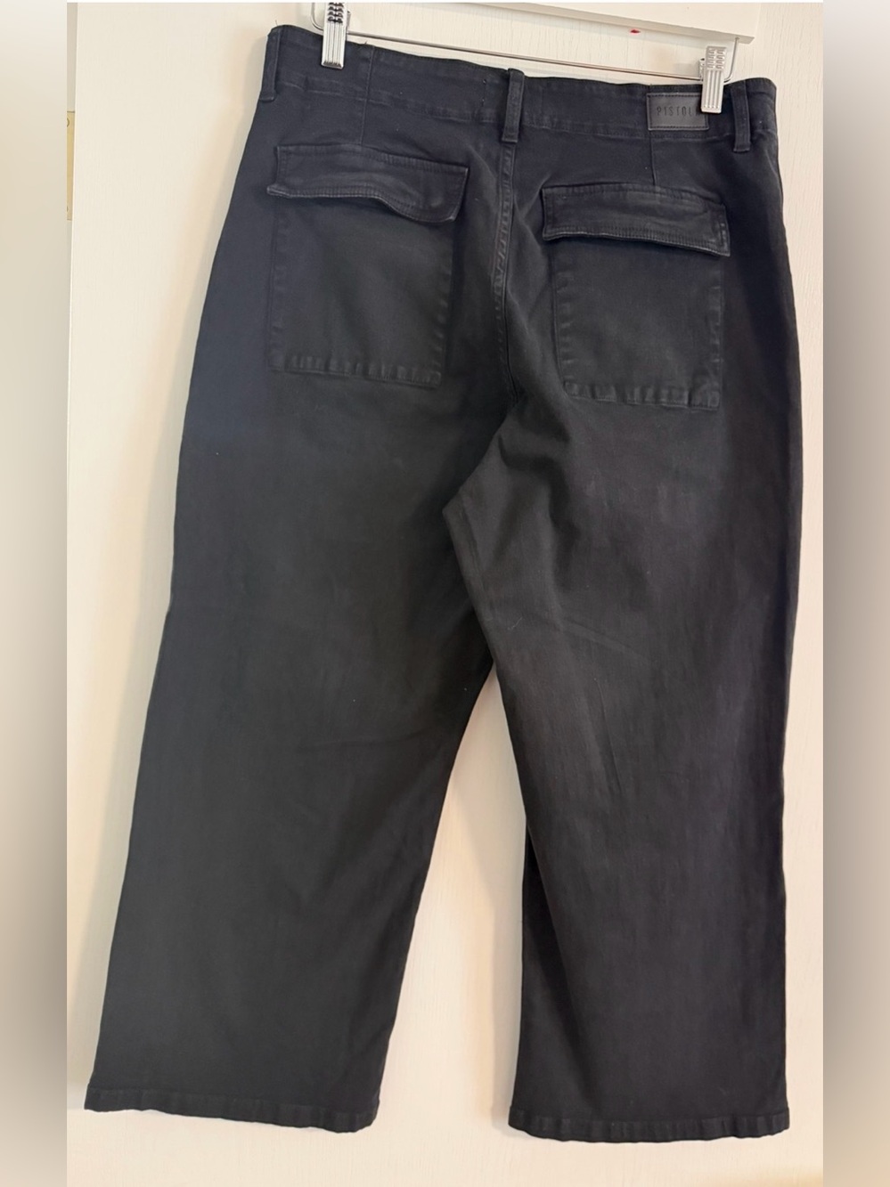 Pistola Women’s Wide-Leg Utility Pants in Black size 31 - Picture 3 of 7